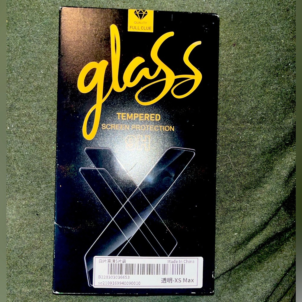 iPhone XS Max / iPhone 11 Pro Max Glass Tempered Screen Protectors - 5pack *NEW*